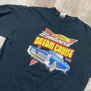 Woodland Dream Cruise Shirt 16th Annual 2010‎ Black T-shirt Short Sleeve Large